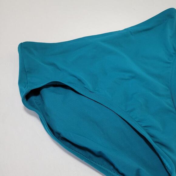 Coco Reef Contours High-Waist Bikini Bottoms Teal Cove NWT Size Small - Picture 4 of 10